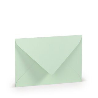 Paperado Umschläge C6, FSC Mix Credit, 114x162mm, 100g/m2, m. SF, Beutel 5Stück, Rössler Nr. 1103005065, mintgrün
