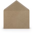 Paperado Umschläge DIN C5,FSC Mix Credit, 157x225mm, 120g/m2, Beutel 5Stück, Rössler Nr. 1103011062, kraft