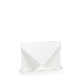 Paperado Umschläge DIN C7,FSC Mix Credit, 81x114mm, 100g/m2, m. SF, Beutel 5Stück, Rössler Nr. 1103007009, weiß