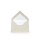 Paperado Umschläge DIN C7,FSC Mix Credit, 81x114mm, 100g/m2, m. SF, Beutel 5Stück, Rössler Nr. 1103007623, vanille