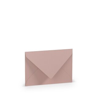 Paperado Umschläge DIN C7,FSC Mix Credit, 81x114mm, 100g/m2, m. SF, Beutel 5Stück, Rössler Nr. 1103007063, rosé
