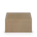 Paperado Umschläge DL, FSC Mix Credit, 110x220mm, 120g/m2, Beutel 5Stück, Rössler Nr. 1103002062, kraft