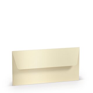 Paperado Umschläge DL, FSC Mix Credit, 110x220mm, 120g/m2, Beutel 5Stück, Rössler Nr. 1103002303 kaschmir metallic