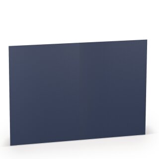 Paperado Karten B6 hd-pl, FSC Mix Credit, 240x169mm, 220g/m2, Beutel 5Stück, Rössler Nr. 1103072090, jeansblau