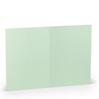 Paperado Karten B6 hd-pl, FSC Mix Credit, 240x169mm, 220g/m2, Beutel 5Stück, Rössler Nr. 1103072065, mintgrün