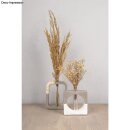 Silikon Gießform Vase Quadrat mit Kreis 11x3,7x11cm, inkl. 1 Reagenzglas