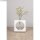 Silikon Gießform Vase Quadrat mit Kreis 11x3,7x11cm, inkl. 1 Reagenzglas