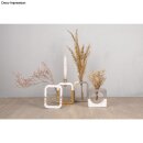 Silikon Gießform Vase Rechteck, 10,5x3,7x14cm, inkl. 1 Reagenzglas