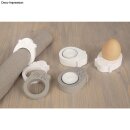 Silikon Gießform "Happy Egg" 14,5x26x2cm, 4 Formen