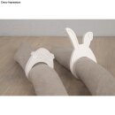Silikon Gießform "Happy Egg" 14,5x26x2cm, 4 Formen