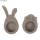 Silikon Gießform "Happy Egg" 14,5x26x2cm, 4 Formen
