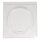 PET Gießform Dekoplatte Rund, 25x25x2cm, Rand 1,3cm breit