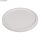 PET Gießform Dekoplatte Rund, 25x25x2cm, Rand 1,3cm breit