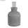 Silikon Gießform Vase fein geriffelt, Boden ø 8,3cm, Höhe 9,5cm, +1 Reagenzglas