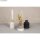Silikon Gießform Vase fein geriffelt, Boden ø 8,3cm, Höhe 9,5cm, +1 Reagenzglas