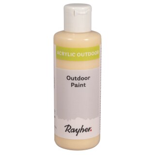 Outdoor Paint Acrylfarbe, Flasche 80ml, pfirsich