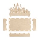 Holztablett Osterhasen, FSC Mix Credit, 20x12x12,5cm 1...