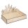 Holztablett Osterhasen, FSC Mix Credit, 20x12x12,5cm 1 Set natur