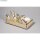 Holztablett Osterhasen, FSC Mix Credit, 20x12x12,5cm 1 Set natur