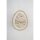 Holz Ei, FSC Mix Credit, 13,8x19,3cm, mit Kordel, SB-Btl. 2Stück, natur