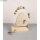 Holz Ei, FSC Mix Credit, 13,8x19,3cm, mit Kordel, SB-Btl. 2Stück, natur