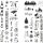 Transferfolie Winter + Christmas, verschiedene Designs, SB-Btl. 2Bogen