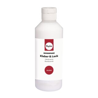 Decoupage Kleber&Lack gloss, Flasche 250ml