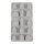 Silikon Gießform Mini Häuser, 14,5x26x1,5cm, 15 Formen