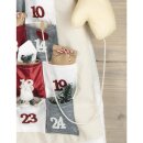 Adventskalender Santa zum Aufhängen, 51x118cm, Btl...