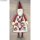 Adventskalender Santa zum Aufhängen, 51x118cm, Btl 1Stück