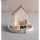 Furnierholz Mini Häuser 2x 10,6x3,4cm + 2x 14x3,4cm, SB-Btl., natur