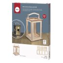 Holz Laterne Basic, FSC Mix Credit, 15,3x15,3x26,5cm,...