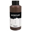 Acrylic, Künstleracrylfarbe, Flasche 750ml, braun
