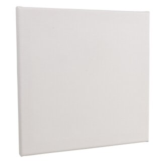 Keilrahmen, FSC Mix Credit, 25x25x1,6cm, 100% Baumwolle, 300g/m²