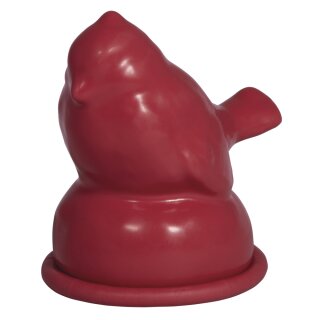 Latex Vollform-Gießform: Rotkehlchen, 4,5x6cm