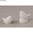 Latex Vollform-Gießform: Rotkehlchen, 4,5x6cm