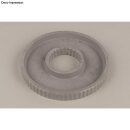 Silikon Gießform Untersetzer Ring, geriffelt, ø 17cm x H 2cm