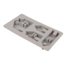 Silikon Gießform Lichthäuser 2, 14,5x26x1,7cm,...