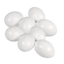 Kopie von Plastik-Eier 10 cm ø, 8 Stück