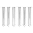 6x Reagenzglas 16mm ø 10cm