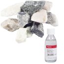 2kg Speckstein + Speckstein-Öl 100 ml 2-8cm Teile...