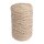 Braidy Recycling Garn, geflochten, 2mm ø, ca. 250m, Knäuel 250g, sand