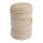 Braidy Recycling Garn, geflochten, 4mm ø, ca. 60m, Knäuel 250g, sand