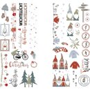Transferfolie Nordic Winter, verschiedene Designs,...