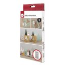 Silikon Gießform Wichtelfamilie, 14,5x26x1cm, 9 Formen