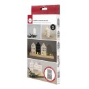 Silikon Gießform Nordic Häuser, 14,5x26x1,7cm, 3 Formen