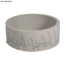 Silikon Gießform Schale Wichtelrand, ø 13,5cm x H 5cm