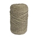 Braidy Recycling Garn m.Goldfaden, 2mm ø,...