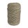 Braidy Recycling Garn m.Goldfaden, 2mm ø, geflochten, ca. 240m, Knäuel 250g, schilf