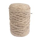 Braidy Recycling Garn m.Goldfaden, 2mm ø,...